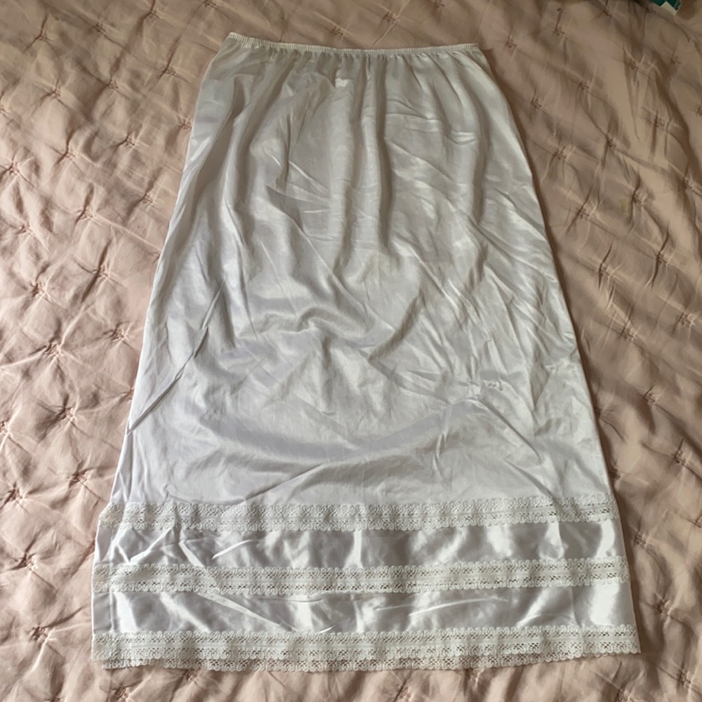 vintage slip skirt